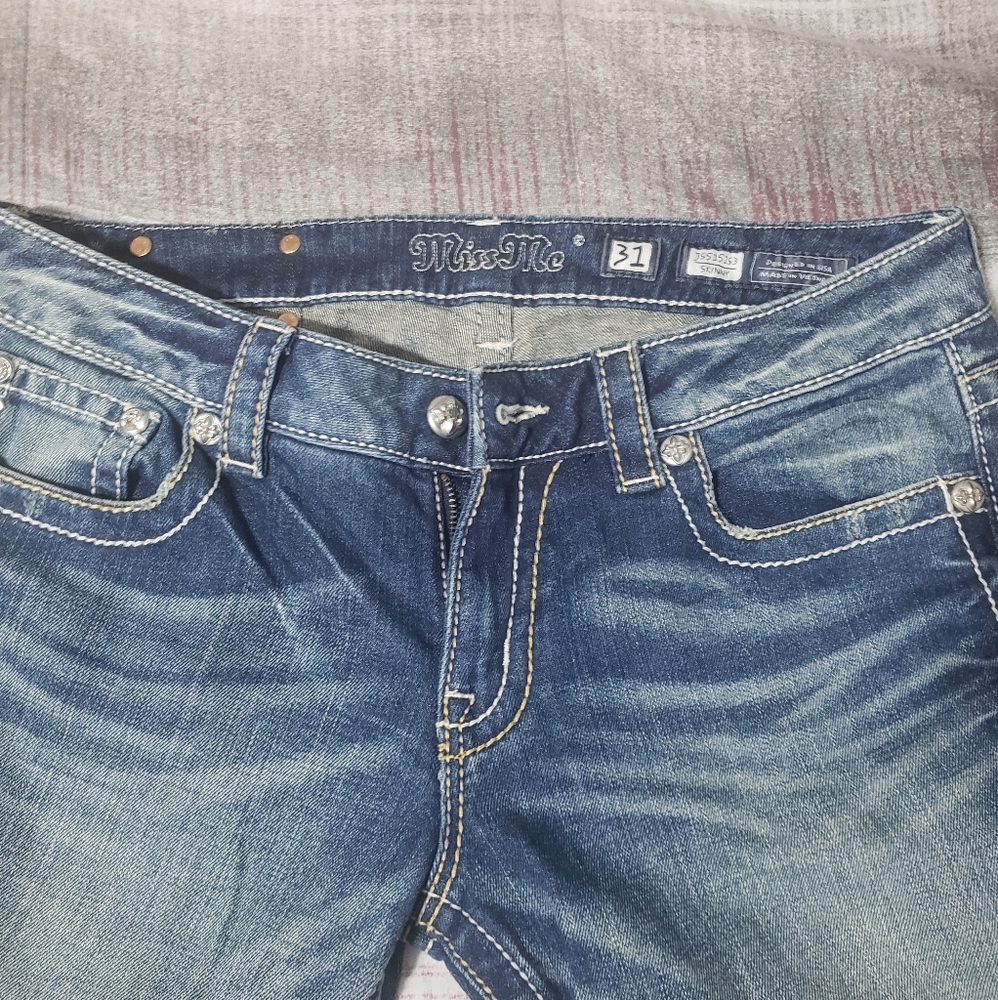 Miss Me Skinny Jeans 31x29